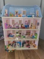 Playmobil groot herenhuis poppenhuis 4 woonlagen, Complete set, Ophalen of Verzenden, Zo goed als nieuw