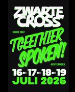 Dagkaarten 4x zaterdag zwarte cross, Tickets en Kaartjes, Evenementen en Festivals, Drie personen of meer