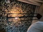 Zwarte staande schemerlamp, Huis en Inrichting, Lampen | Vloerlampen, Ophalen, 150 tot 200 cm