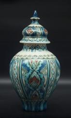 Porceleyne Fles Nieuw Persisch dekselvaas, Ophalen of Verzenden