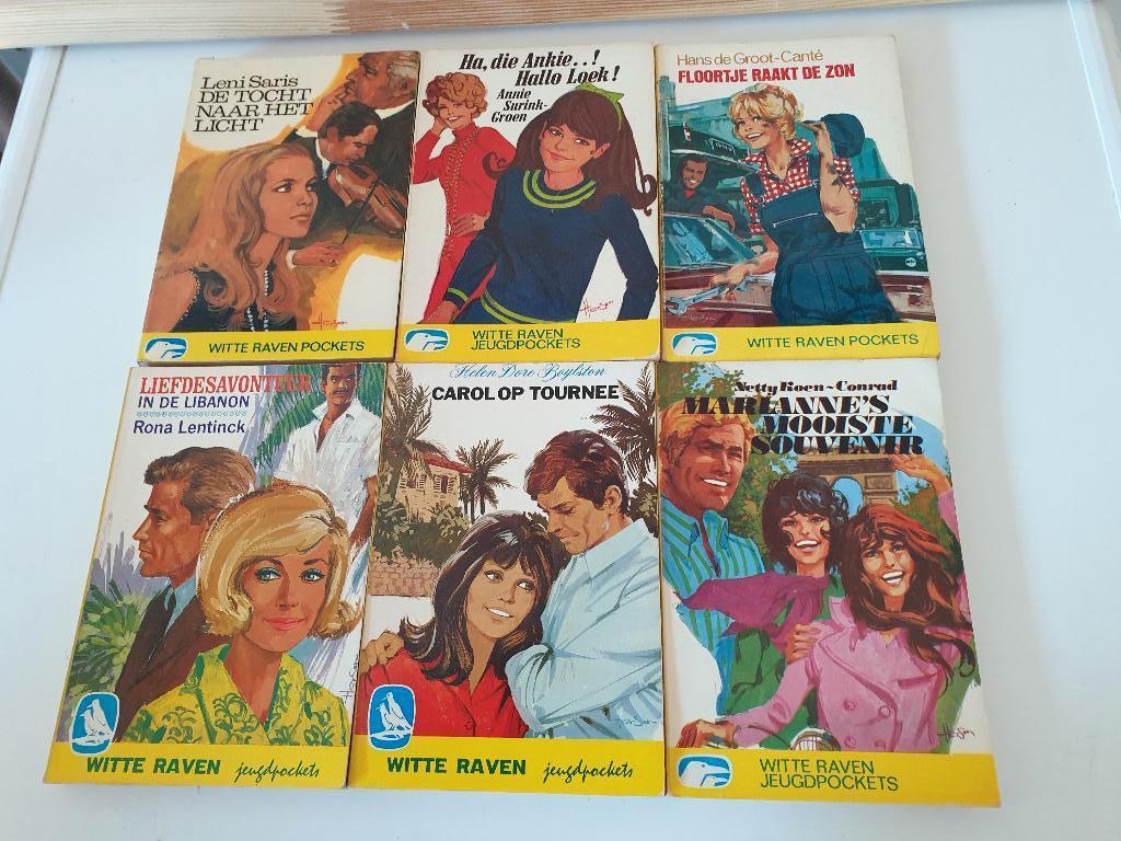 Diverse - Vintage Pocketboekjes - Witte Raven - M Serie, Boeken, Romans, Ophalen of Verzenden, Gelezen