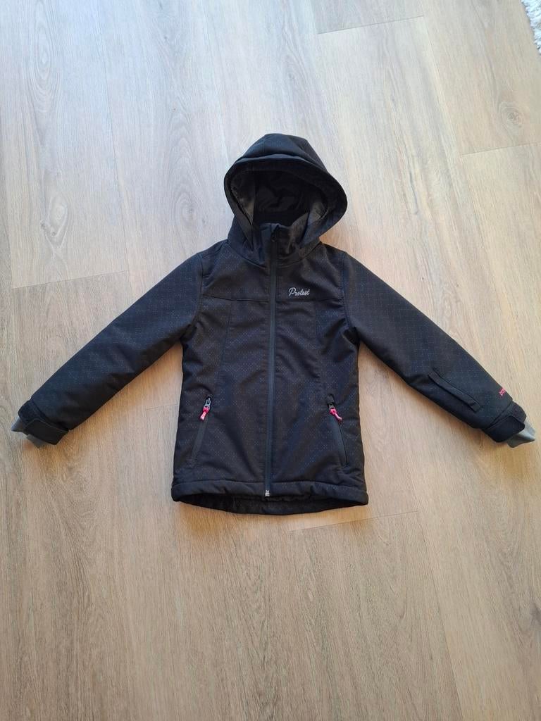 Protest softshell/skijas zgan 116, Ophalen of Verzenden, Zo goed als nieuw, Meisje, Jas