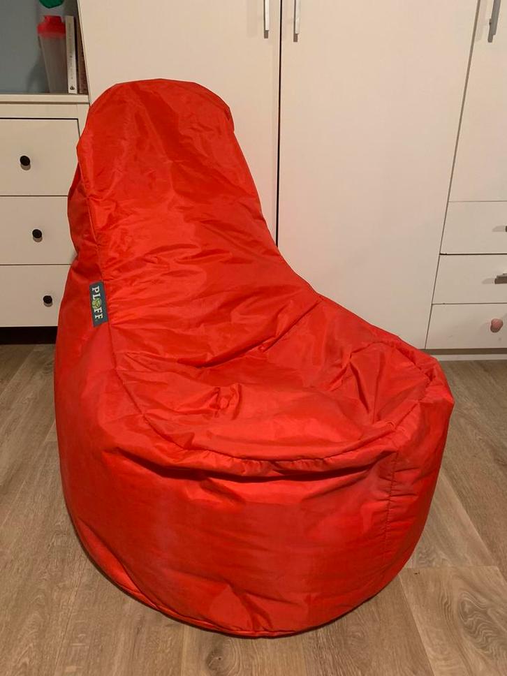 Rode Ploff giraffe zitzak 320Liter, Huis en Inrichting, Zitzakken, Zo goed als nieuw, Rood, Ophalen of Verzenden