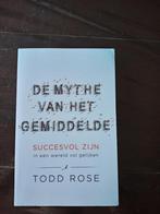 Studieboek De Mythe van het Gemiddelde - Todd Rose, Todd Rose, Ophalen of Verzenden, Beta, WO