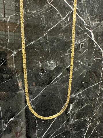 Prachtige 14k gouden koningsketting | 80 cm beschikbaar voor biedingen