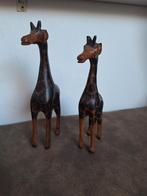 Handgemaakte giraffen uit Afrika, Antiek en Kunst, Kunst | Beelden en Houtsnijwerken, Ophalen of Verzenden