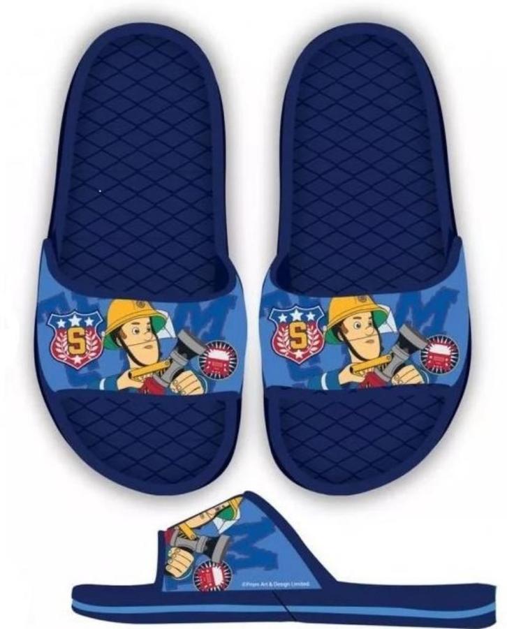 Brandweerman Sam Badslippers - Mt 26-30 - Diverse uitvoering, Kinderen en Baby's, Kinderkleding | Overige, Nieuw, Jongen, Ophalen of Verzenden