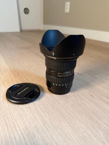  Tokina 11-16 mm AT-X DX II F2.8 Canon beschikbaar voor biedingen