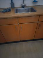 keukenkast frontjes., Ophalen, Gebruikt, Bruin, 50 tot 100 cm