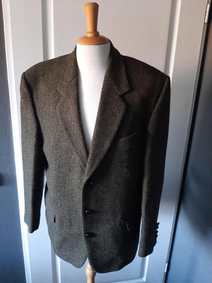 Mooi colbert maat 50 van Harris Tweed ., Kleding | Heren, Kostuums en Colberts, Zo goed als nieuw, Maat 48/50 (M), Groen, Ophalen of Verzenden