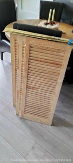 Louvre deurtjes 993 x 394 mm, Doe-het-zelf en Verbouw, Deuren en Horren, Minder dan 80 cm, Binnendeur, Minder dan 200 cm, Nieuw