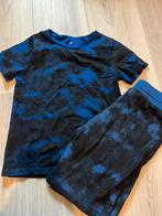 Setje - pakje - blauw- 122/128 - H&M, Kinderen en Baby's, Kinderkleding | Maat 122, Verzenden, Zo goed als nieuw, Jongen, Setje