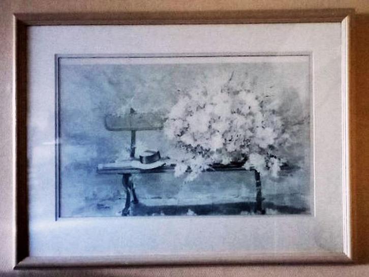 Fraai werk van Floor Koomen, Antiek en Kunst, Kunst | Litho's en Zeefdrukken, Ophalen