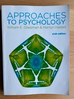 Psychologie: Approaches to Psychology 6e ed. 9780077140069, Ophalen of Verzenden, Zo goed als nieuw, Overige onderwerpen