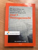 De grondslag van het vermogens- en ondernemingsrecht, Boeken, Verzenden, Zo goed als nieuw