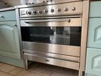 Boretti gasfornuis (6pits) met oven, Witgoed en Apparatuur, Fornuizen, 60 cm of meer, 5 kookzones of meer, Vrijstaand, Gebruikt