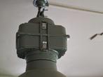 Industriële hanglamp grijs, Ophalen, 50 tot 75 cm, Zo goed als nieuw, Metaal