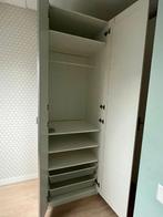 Ikea Kledingkast 75x236x60cm wit met spiegel, Huis en Inrichting, Kasten | Kledingkasten, Gebruikt, 200 cm of meer, 50 tot 100 cm