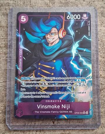 Vinsmoke Niji OP06-065 Alternate Art - One Piece beschikbaar voor biedingen