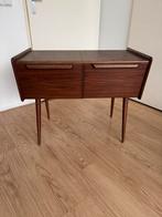 Mid century vintage kaptafel kast ladekast, Huis en Inrichting, Ophalen, Zo goed als nieuw