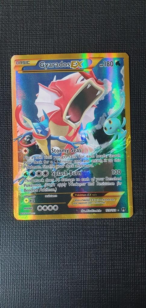 Gyarados EX 123/122, Ophalen of Verzenden, Zo goed als nieuw