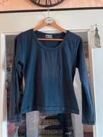 Blauwe long sleeve van T.M.U. maat S nu voor 2€, Blauw, Tmu, Ophalen of Verzenden, Lange mouw