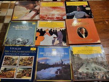 9 Deutsche Grammophon, vooral van dirigent Herbert Karajan  beschikbaar voor biedingen