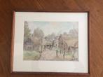 mooie aquarel van Hein Heertjes, Ophalen of Verzenden