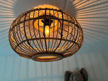 Bamboe Plafondlamp - Sfeervolle Verlichting beschikbaar voor biedingen