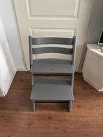 Stokke Tripp Trapp kleur storm grey, Ophalen, Zo goed als nieuw, Meegroeistoel, Aanschuifbaar