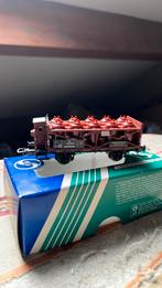 Te koop wagon met gasflessen van Sachsenmodelle, Hobby en Vrije tijd, Modeltreinen | H0, Ophalen of Verzenden, Zo goed als nieuw