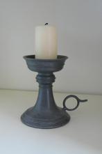 tin kaarsenstandaard, Antiek en Kunst, Antiek | Tin, Ophalen of Verzenden