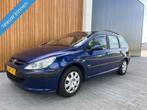 Peugeot 307 Break 1.6-16V Navtech|APK-14-10-2026'!, Stof, Gebruikt, 4 cilinders, Blauw