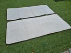 Matrasbeschermers 90x200 (2 stuks), Ophalen of Verzenden, Gebruikt, Beige, Overige typen