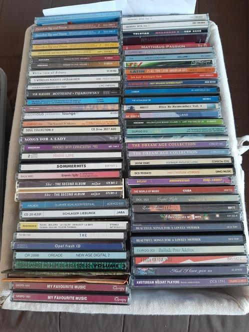 155 muziek CD's, Cd's en Dvd's, Cd's | Overige Cd's, Gebruikt, Ophalen