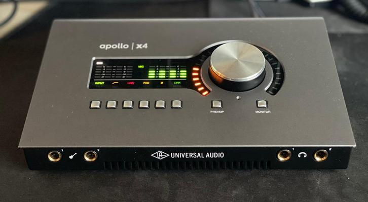 Universal Audio Apollo x4 (UAD Heritage bundle), Computers en Software, Geluidskaarten, Zo goed als nieuw, Extern, Ophalen of Verzenden