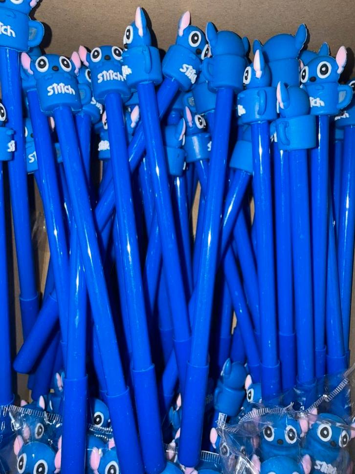 Stitch pen traktatie kadootje € 0,60 per stuk, Hobby en Vrije tijd, Feestartikelen, Nieuw, Feestartikel, Verjaardag, Ophalen of Verzenden