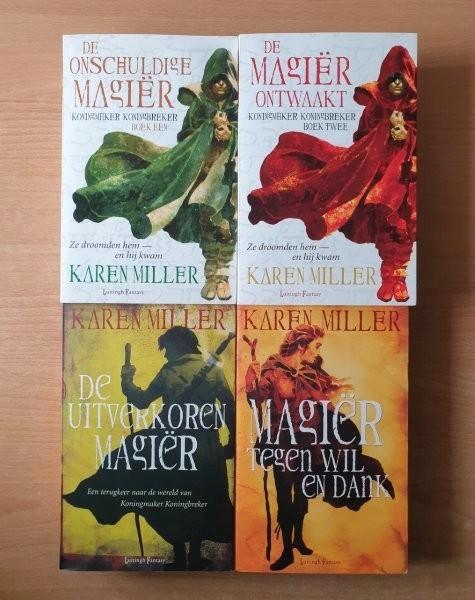 Karen Miller - Koningmaker Koningbreker, Boeken, Fantasy, Gelezen, Ophalen of Verzenden