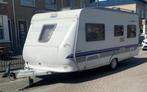 Hobby 460 UFE Exclusive 2003, Caravans en Kamperen, Rondzit, Particulier, 4 tot 5 meter, Lengtebed