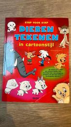 C. Hart - Dieren tekenen in cartoonstijl, Boeken, Ophalen of Verzenden, Zo goed als nieuw, C. Hart