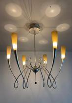 Terzani kroonluchter, hanglamp Virgins, Huis en Inrichting, Lampen | Hanglampen, Ophalen, Glas, 75 cm of meer, Gebruikt
