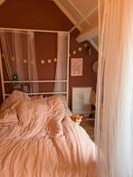 Te koop vitarna hemelbed ikea, Ophalen, Wit, Tweepersoons, 140 cm