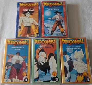 Dragonball Z Movie 1,2,3,4 & 5 Set VHS Cartoon/Anime beschikbaar voor biedingen