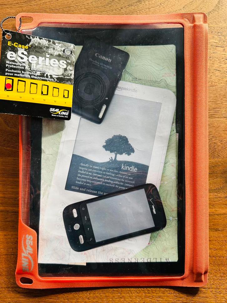 SealLine E‑Case Large – Waterdichte hoes voor elektronica, Watersport en Boten, Navigatiemiddelen en Scheepselektronica, Zo goed als nieuw