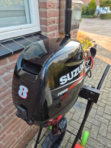 Suzuki 8pk 4takt elektrisch gestart! beschikbaar voor biedingen