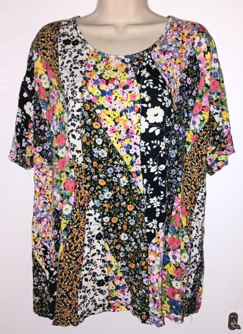 Afibel top maat 50/52, Kleding | Dames, Grote Maten, Zo goed als nieuw, Shirt of Top, Blauw, Ophalen of Verzenden