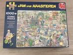 Jan van Haasteren - Het tuincentrum- 1000 stukjes, Hobby en Vrije tijd, Denksport en Puzzels, Ophalen of Verzenden, 500 t/m 1500 stukjes