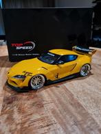 TOYOTA GR SUPRA PANDEM ROCKET BUNNY 1:18, Overige merken, Zo goed als nieuw, Verzenden