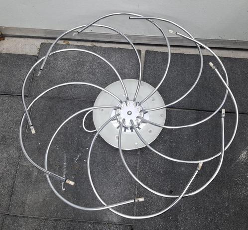 Philips Massive design plafondlamp, Huis en Inrichting, Lampen | Plafondlampen, Zo goed als nieuw, Glas, Metaal, Ophalen