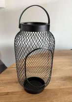 Ikea Windlicht - Zwart Metaal, Ophalen, Zwart, Zo goed als nieuw, Metaal